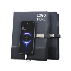 Customized wireless or wired rechargeable notebook