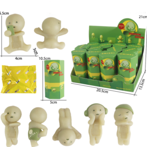 12-piece Set of PVC Glow-in-the-dark lying Figures
