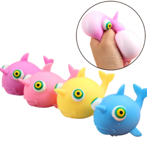 Sea Animal Narwhal Squeeze Dough Toys