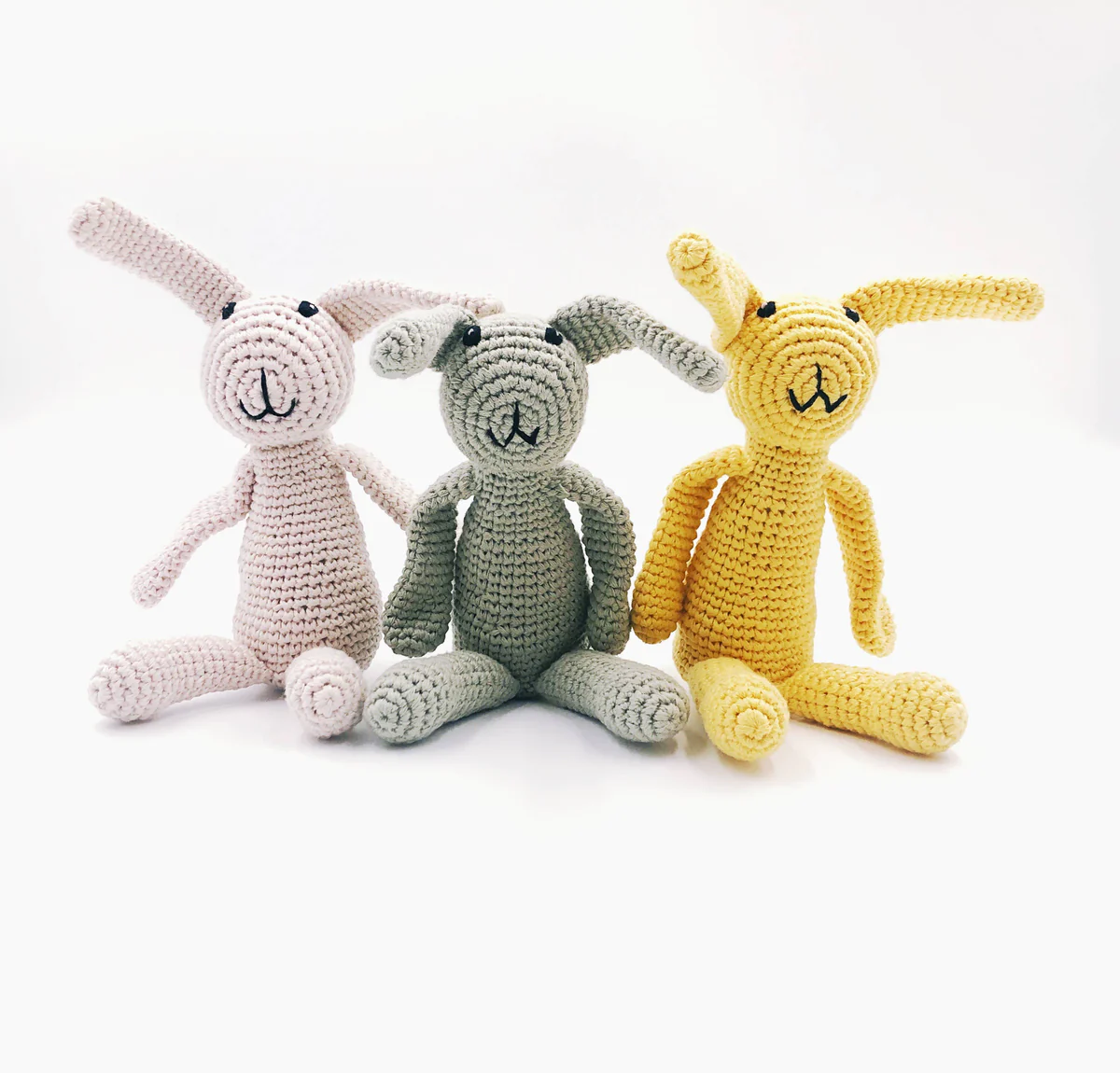 My First Bunny Organic Baby Rattle