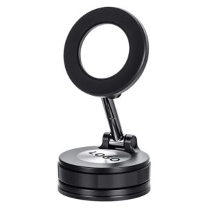Portable Mini Vacuum Suction Cup 360 Degrees Magnetic Aluminum Alloy Phone Stand
