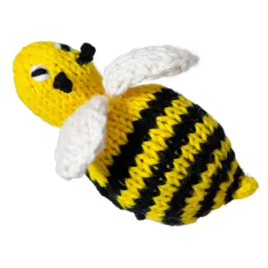 Lucuma Bee Finger Puppet