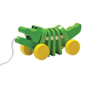 Pull Along Dancing Alligator