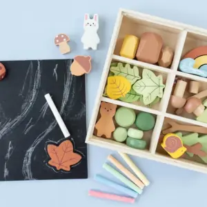 Forest Stacking Set and Sensory Bin