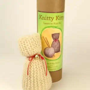 Knitty Kitty Learn to Knit Kit
