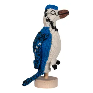 Lucuma BlueJay Finger Puppet