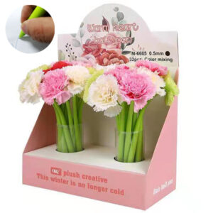cartoon flower pens