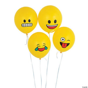 Emoji 11″ Latex Balloons