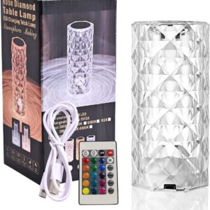 Crystal Diamond Deask Lamp