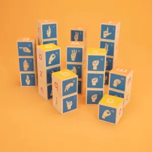 Uncle Goose Sign Language Blocks
