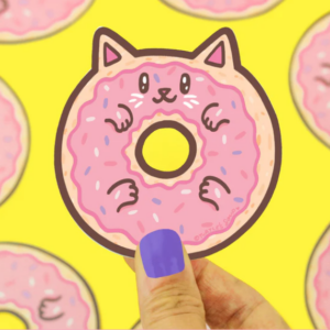 Donut Kitty Vinyl