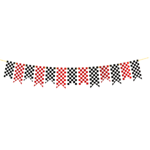 Birthday Flat Banner Pennant