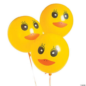 Duck Face 11″ Latex Balloons