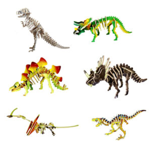 3D Puzzle Dinosaur set