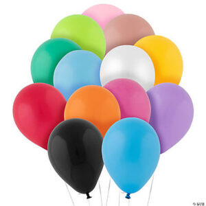 Bulk 5′ Latex Balloons