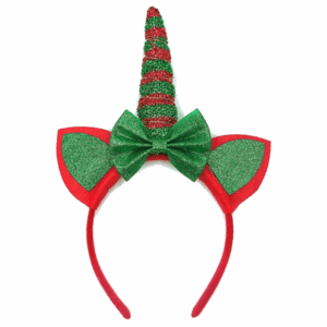 Xmas Unicorn HeadBands