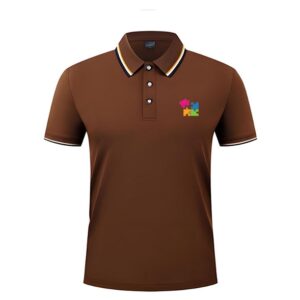 Ice Silk Cool Short Sleeved Polo Shirt
