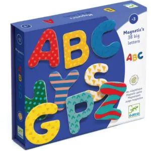 Magnetic Large Letters 38 Count
