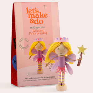 Fairy Wooden Peg Doll