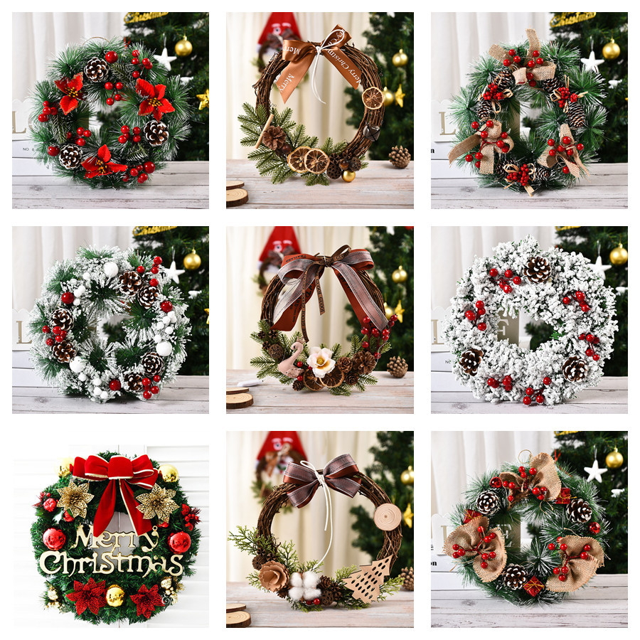 Christmas Wreath Door Hanging
