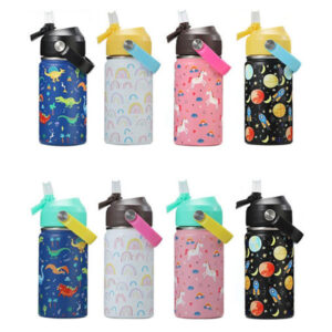Kids Water Bottle with Straw