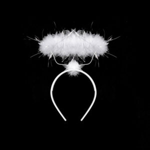 Plastic Tinsel Halos