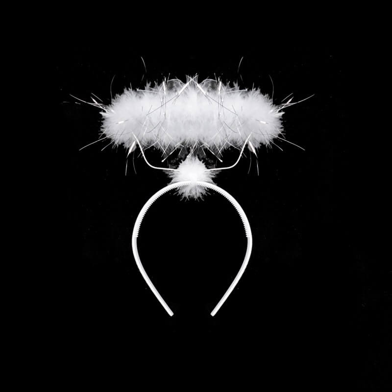 Plastic Tinsel Halos