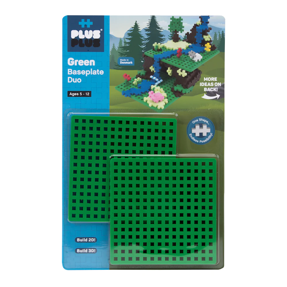 Plus-Plus Baseplate – Green