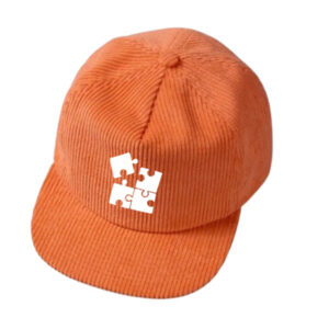 Blank 5 Panel Corduroy Snapback Hat