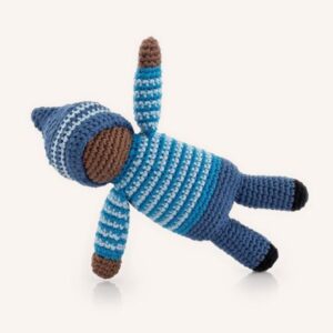 Pixie Rattle Dolls: Birch Blue