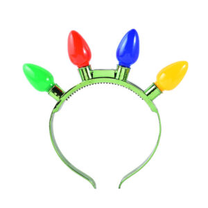Christmas Bulb Light-Up Headbands