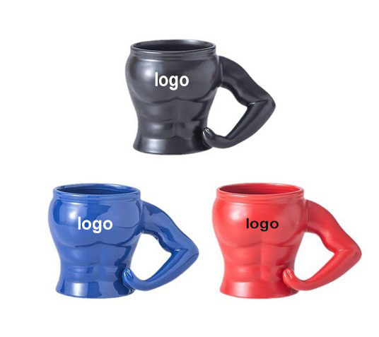 Muscle-Shaped Mugs