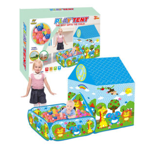 2-in-1 Tent With Balls For Kids