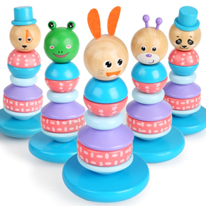 Wooden Tumbler Toys