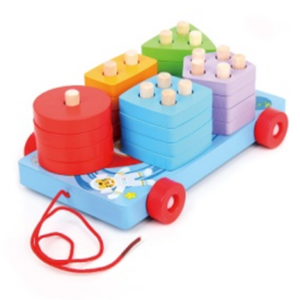 Wooden Car Block Toy