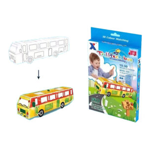 3D Coloring Puzzle Set