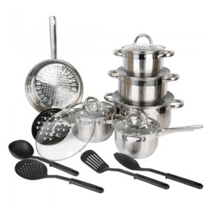 12-piece pot set Eiger & Konig with accessories