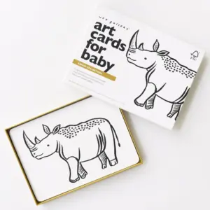 Art Cards For Baby: Safari Collection