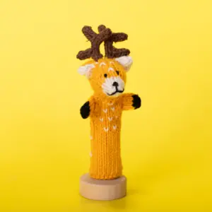 Lucuma Deer Finger Puppet