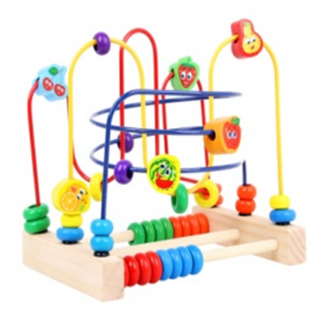 bead roller coaster toy