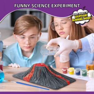 Studying Volcano Eruption Toy Set