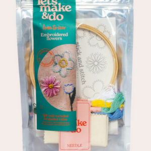 Stick & Stitch Flow Embroidered Flowers