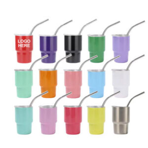 Travel Mug with Straw