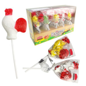 rooster lollipop