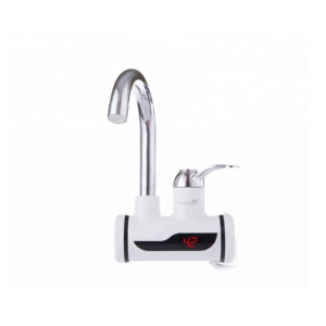 Electric water heater with LCD screen