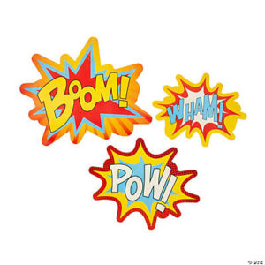 Crash, Boom, Bang Hanging Decorations
