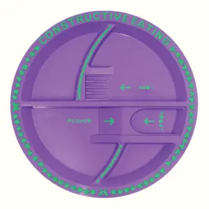 Constructive Eating Garden Plate