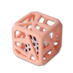 Chew Cube – Peachy Pink