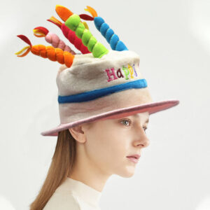 Birthday Cake with Candles Hat