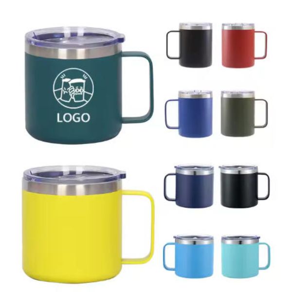 Custom Camping Mug with Logo